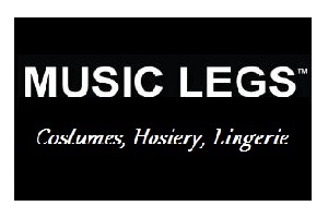 Music Legs Hosiery Lingerie Costumes